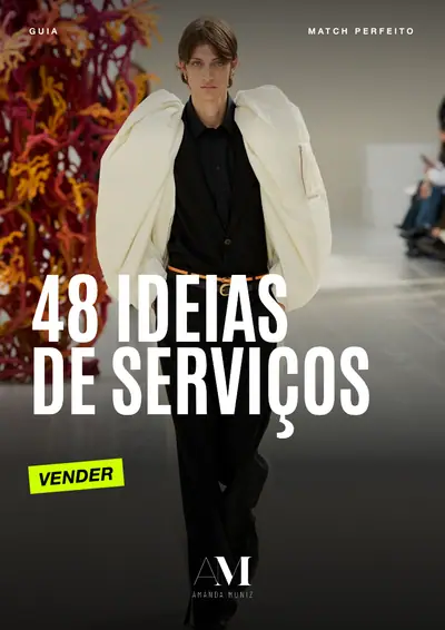 Capa do 48 ideias de serviços pra vender como consultora