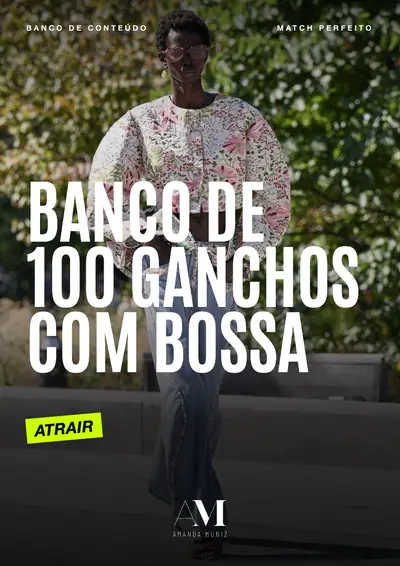 Capa do Banco de 100 Ganchos com Bossa