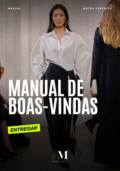 Capa do Manual de Boas-Vindas